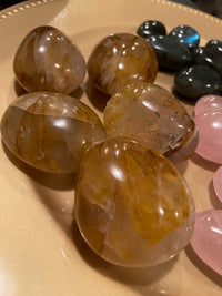 Golden Healer Palm stones (Large)