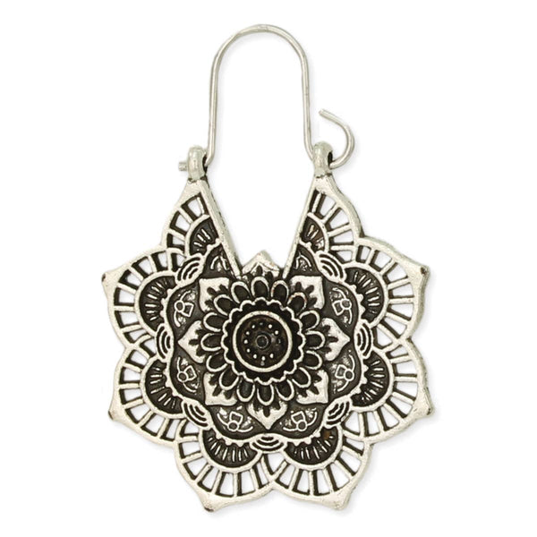 Mandala Drop Earrings