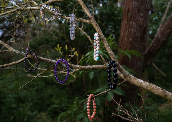 Crystal healing bracelets