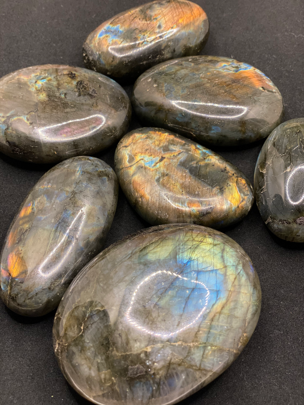 Labradorite Palm Stones