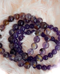 Amethyst & Chevron Amethyst Bracelets